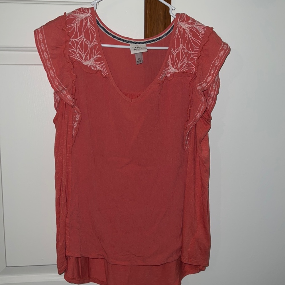 Peach Blouse
